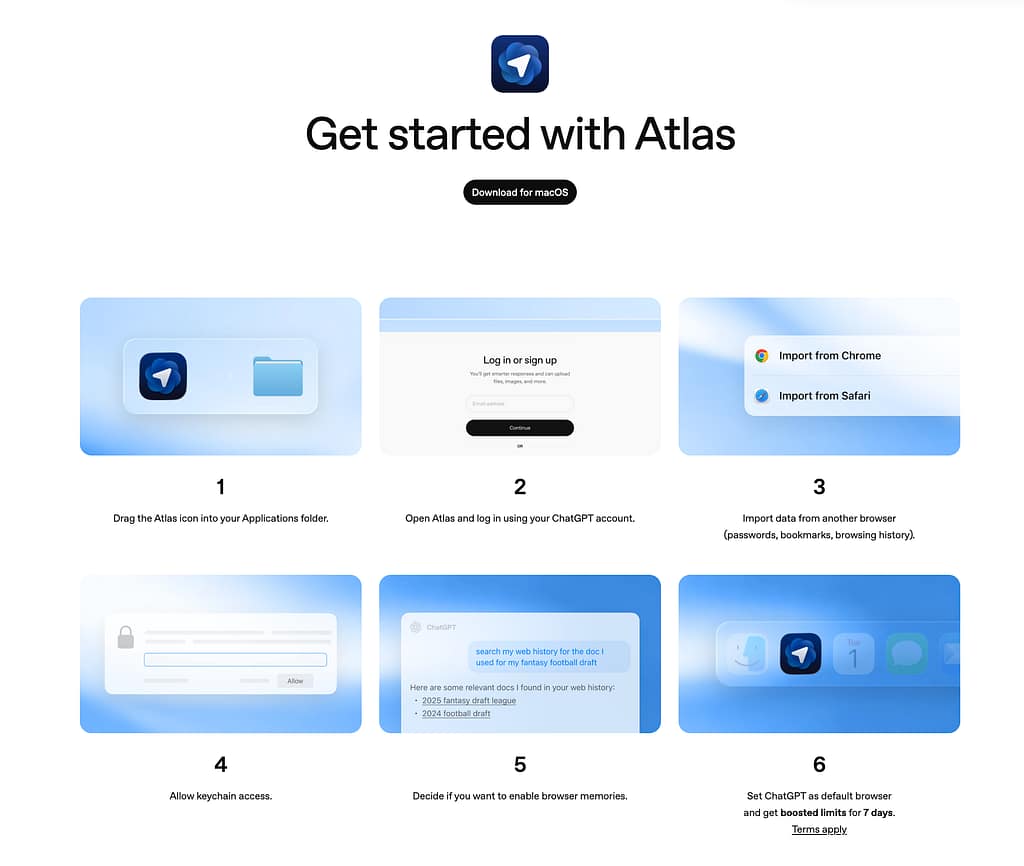 How to download ChatGPT Atlas