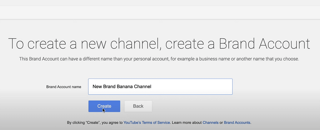 How to create a brand channel on YouTube (2023)