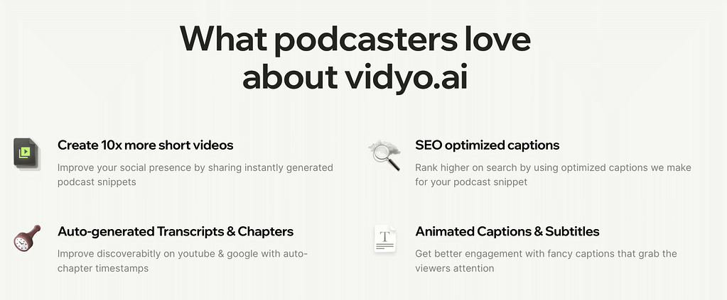 Why Podcasters love Vidyo.io