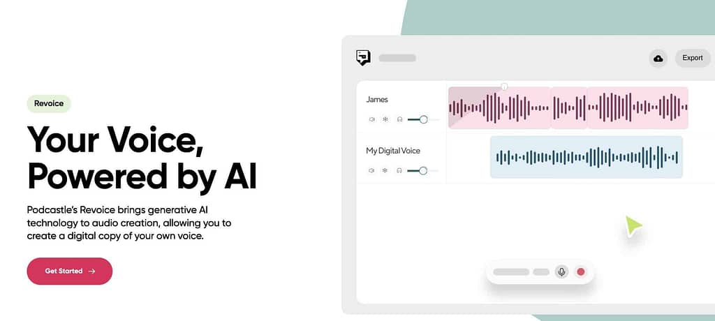 Podcastle Revoice: Clone your voice with AI (2023)