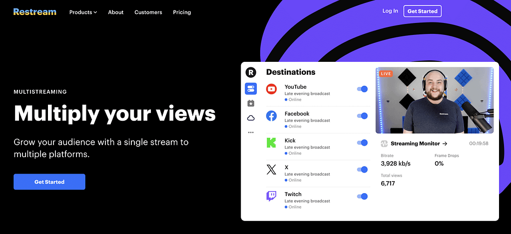 Restream: one of the best livestream tools for creators in 2024