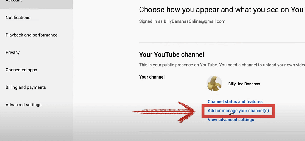 How to create a brand channel on YouTube (2023)