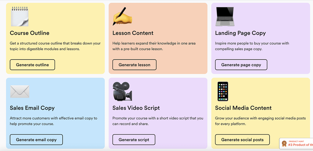 Kajabi AI Creator Hub Features (2023)