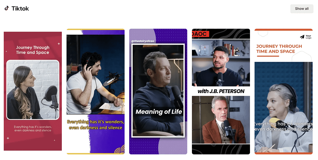 Vydio Social Media Templates and Brand Templates