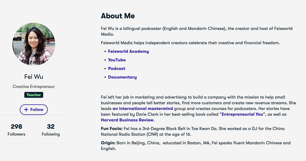 Feisworld on Skillshare - Fei Wu. Skillshare Discount 2023
