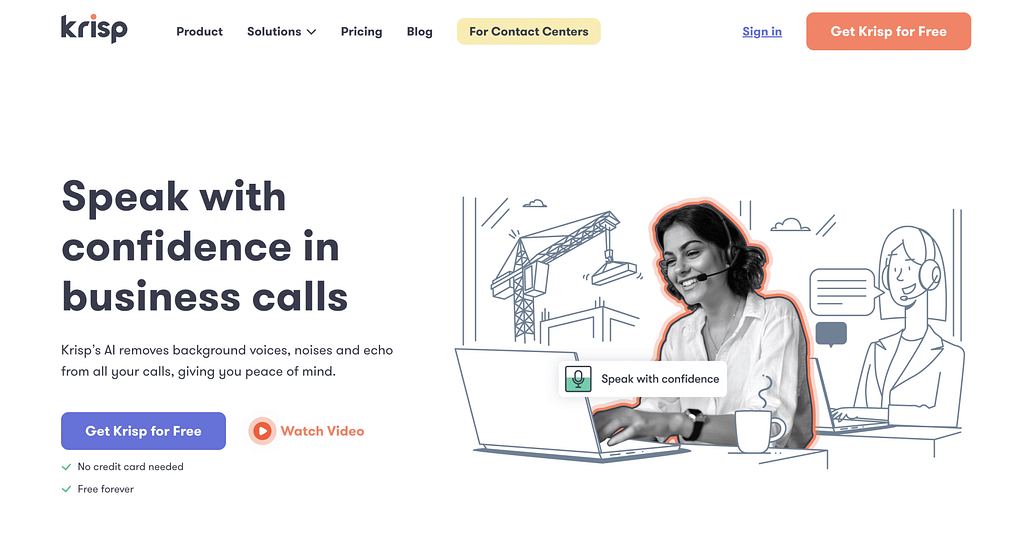 Krisp.ai, one of the best AI tools for business