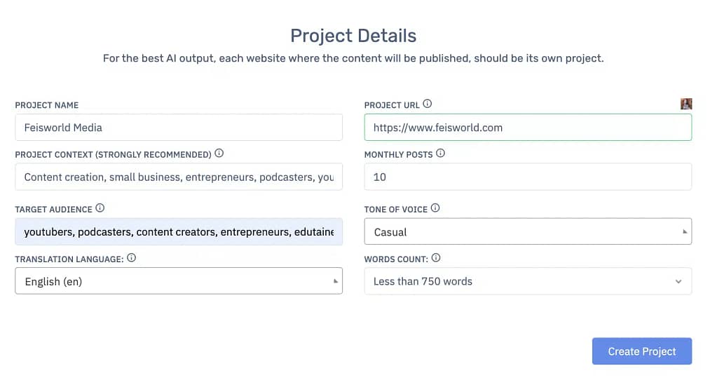 Content At Scale Project