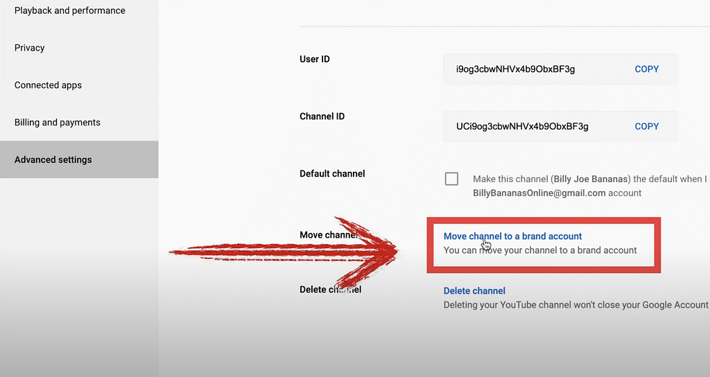 How to create a brand channel on YouTube (2023)