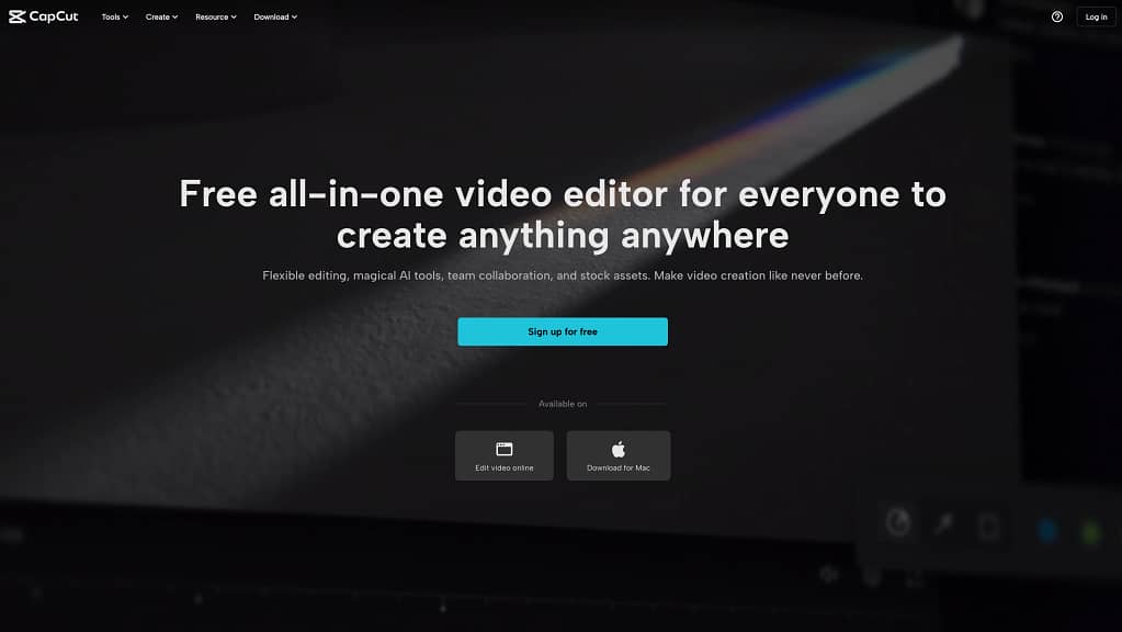 CapCut Video Editor: One of the best video editors for YouTube Shorts in 2023