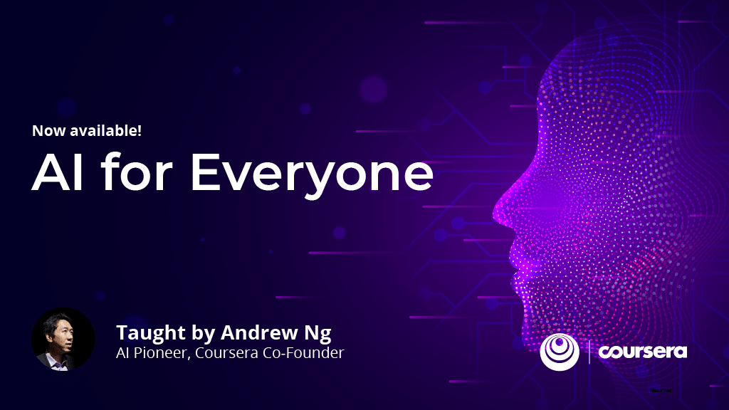 AI for Everyone: one of the best AI courses on Coursera