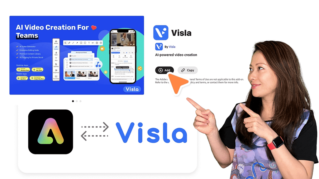 Visla x Adobe Express