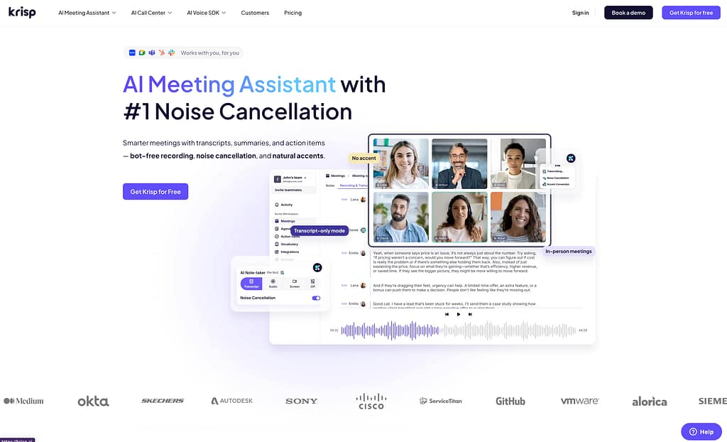 Krisp.ai Black Friday Deal in 2025: Get 30% OFF Annual Plan