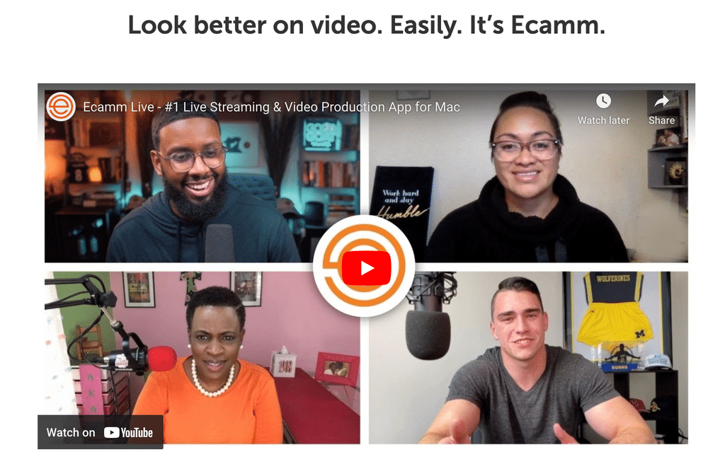 How to get started with Ecamm Live