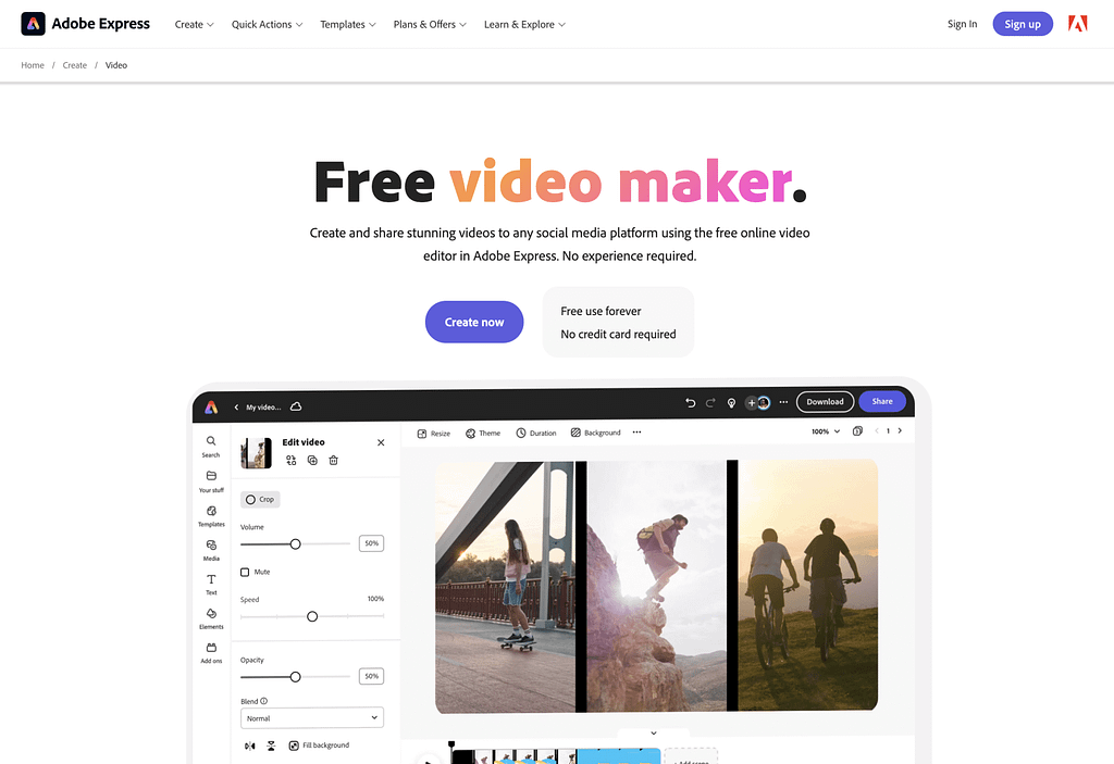 Adobe Express Video Editor (2023)