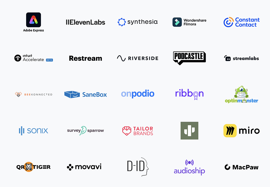 Brands we've worked with at Feisworld