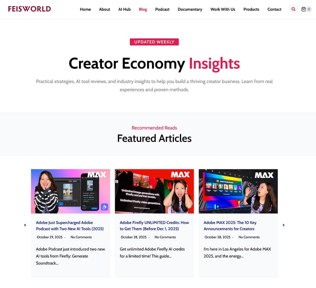 Blog posts and in-depth articles to build a brand in 2026