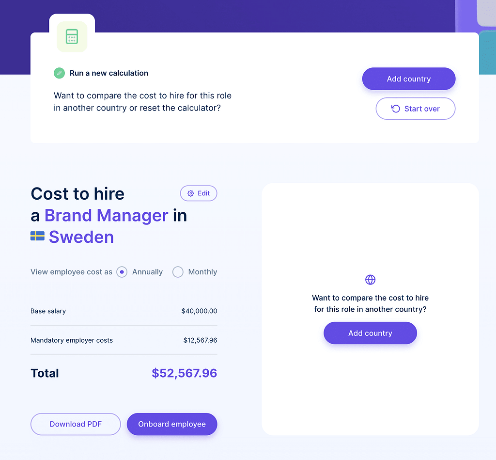 Remote.com hire someone from Sweden