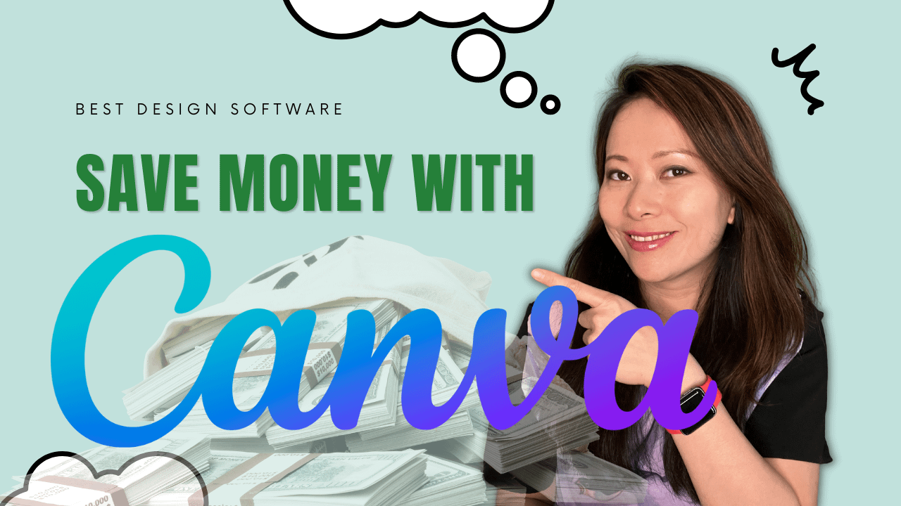 Canva: save money on designs 🙅🏻 for creatorpreneur and small business owners