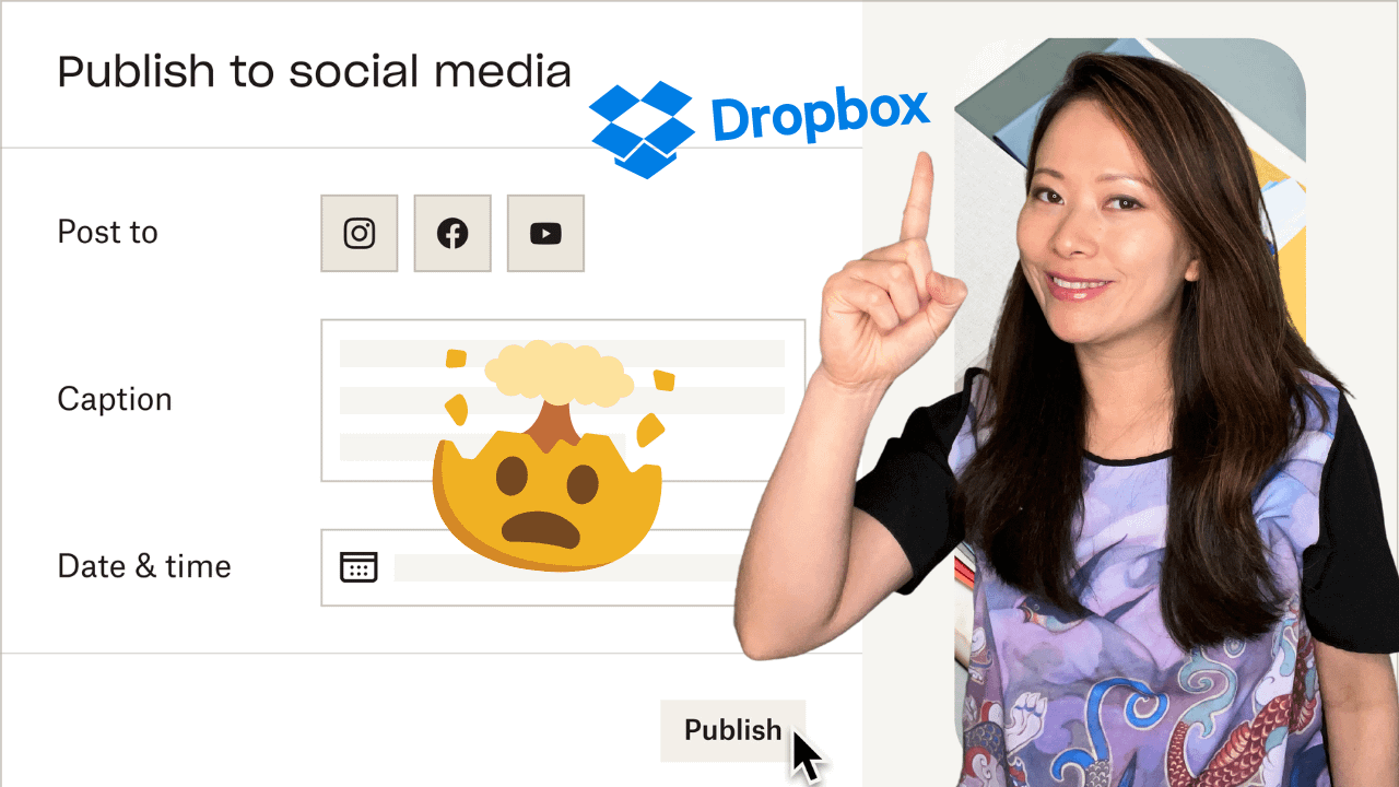 Publish your videos directly from Dropbox to Social Media