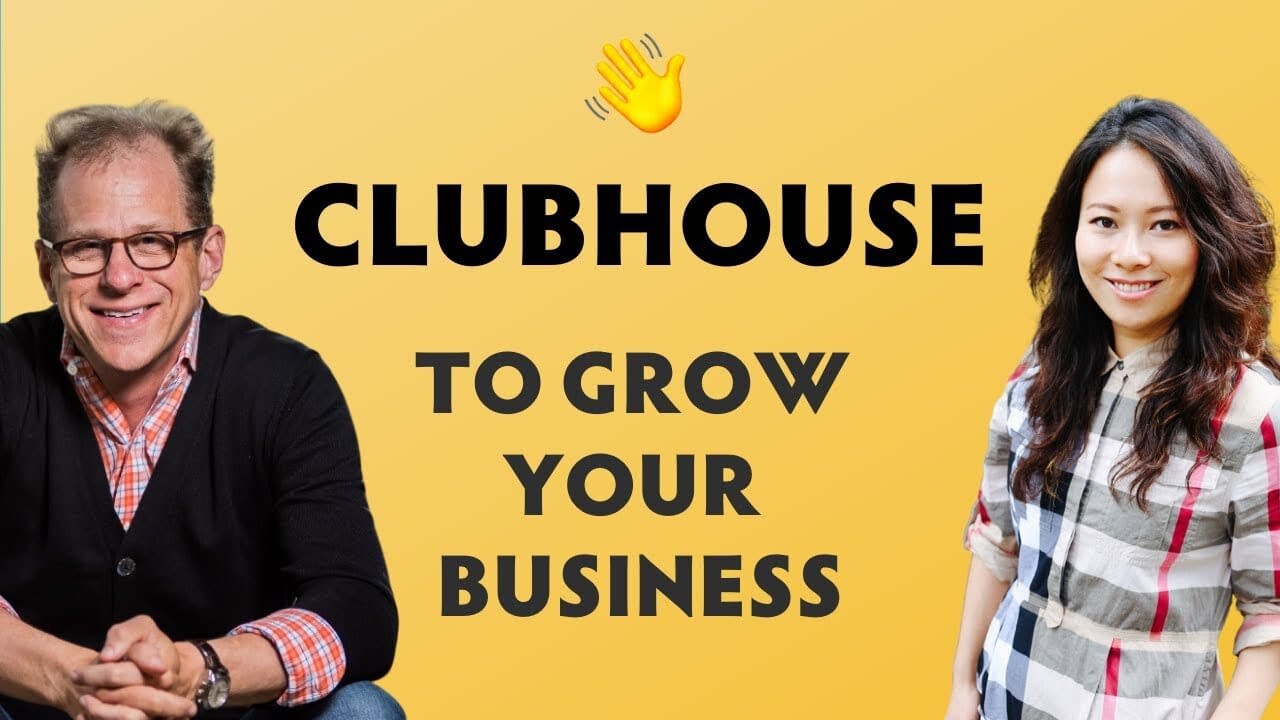 use Clubhouse to grow your business and a following