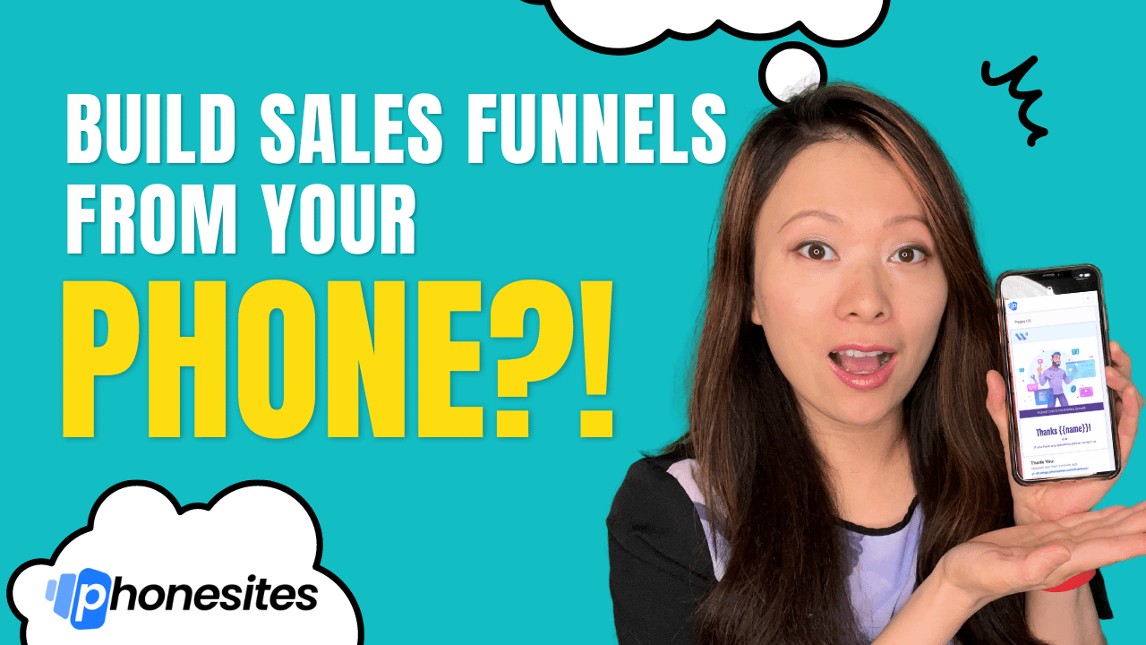 How to build sales funnel from your phone in 10 minutes