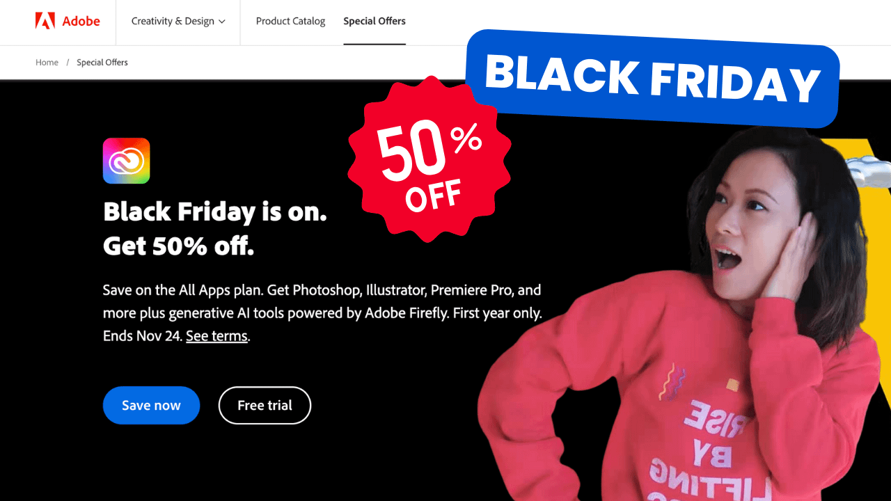 Adobe Black Friday Sale