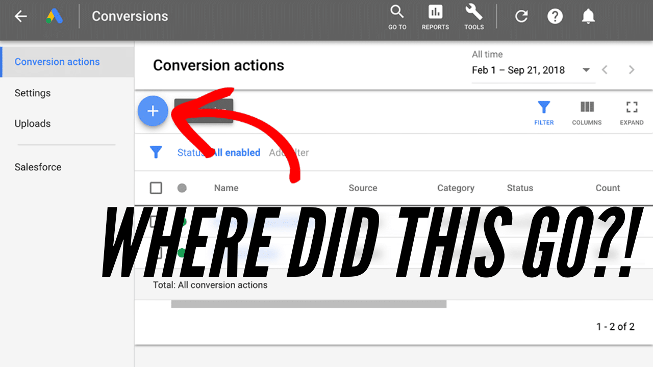 Missing Video Ads Feature Inside Google Ads
