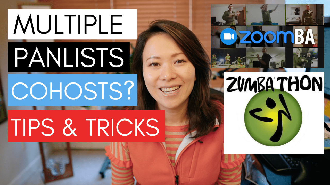 How to Use Zoom for Zumbathon and Multiple Hosts