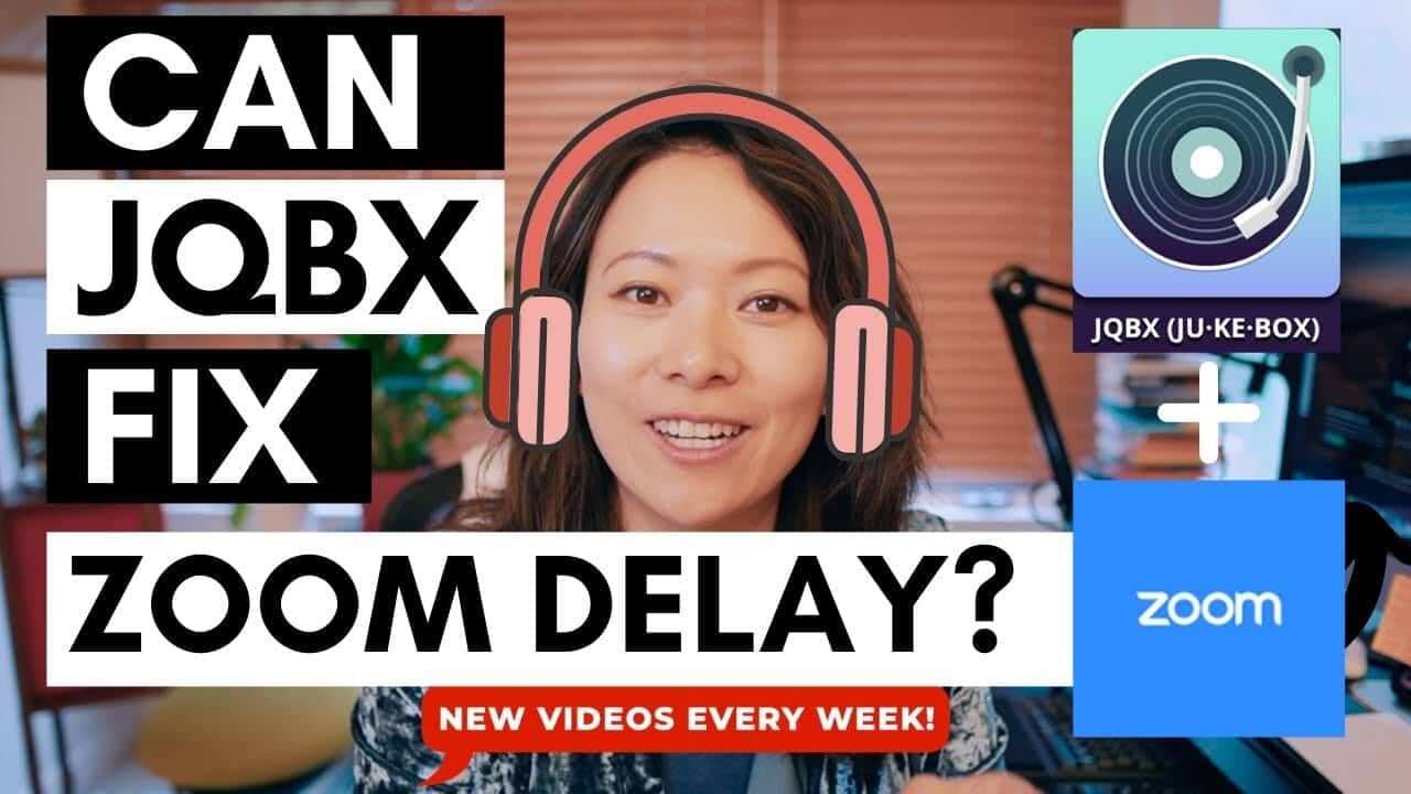 fix music delay in zoom with JQBX