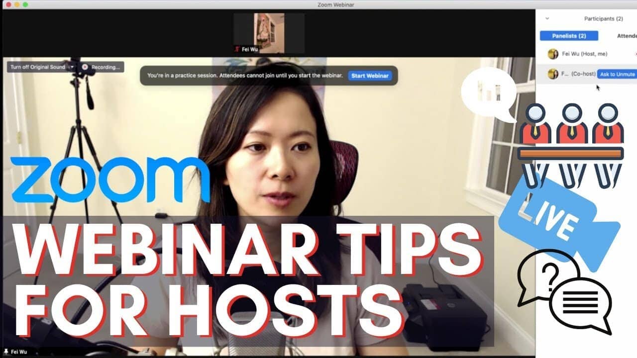 Zoom Webinar Tips and Tricks