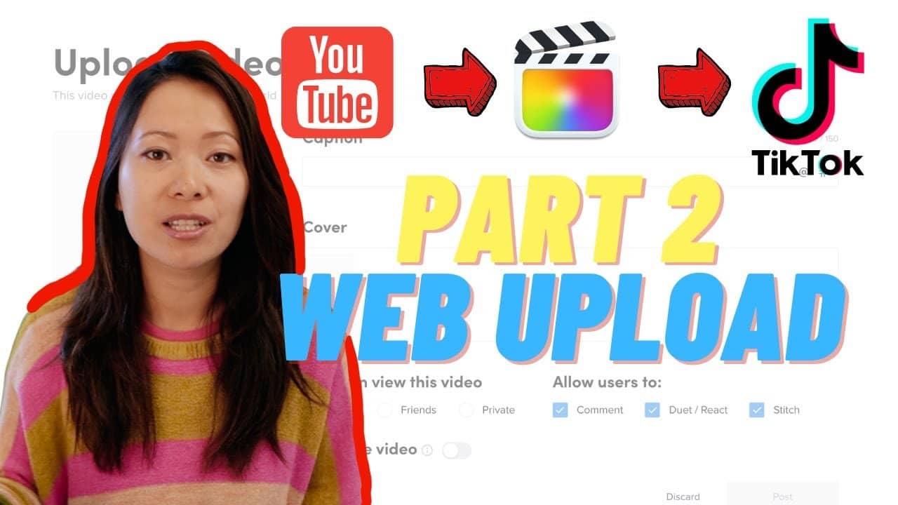 upload videos to TikTok from computer