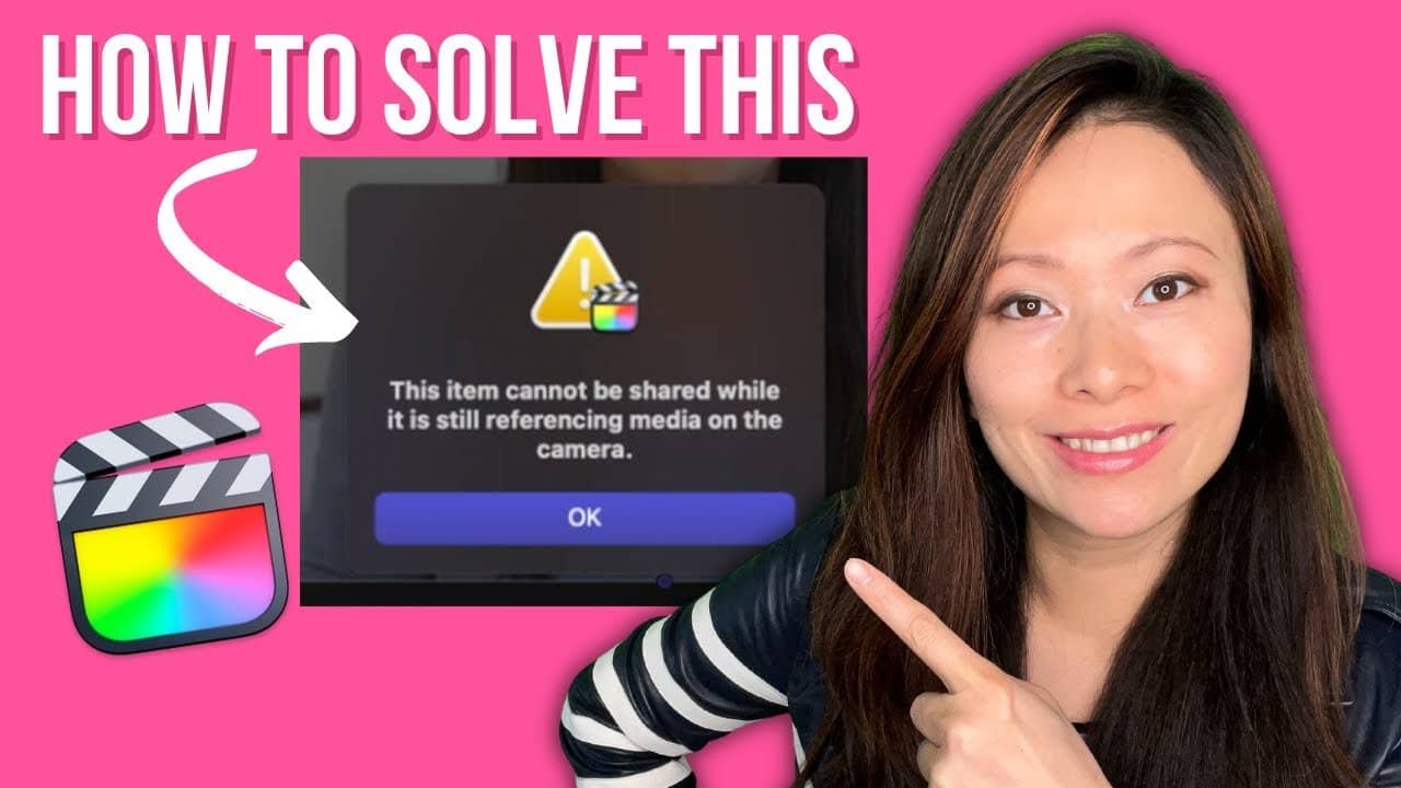 How to Fix a “Still Referencing Media on the Camera” Error on Final Cut Pro in 2 Minutes (2022)