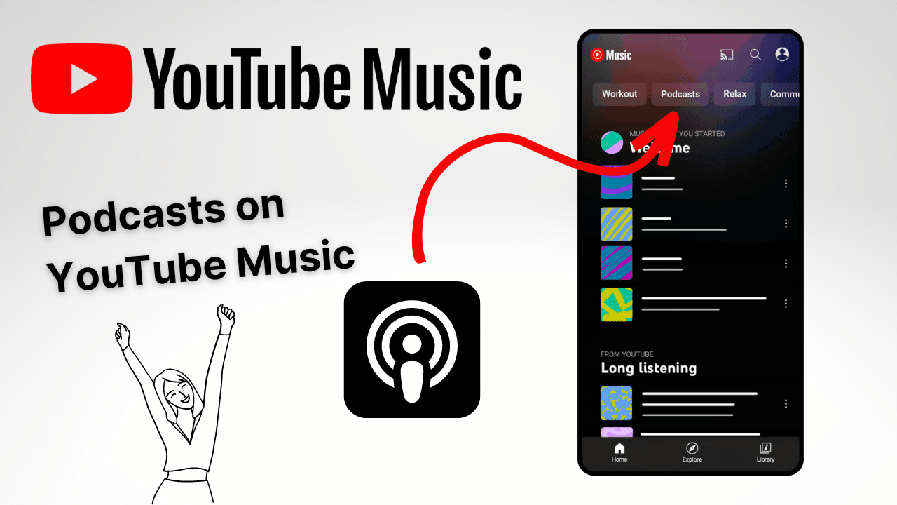 YouTube Music has officially launched its podcast service in the US