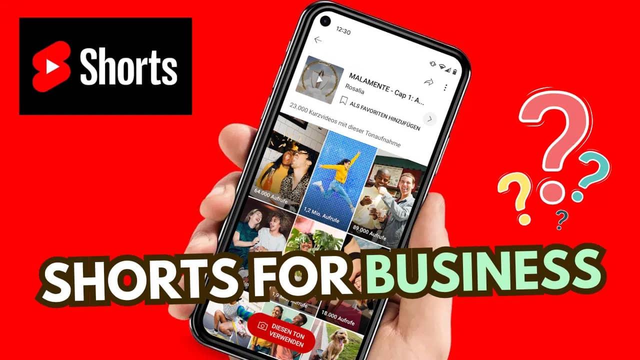 YouTube shorts for business