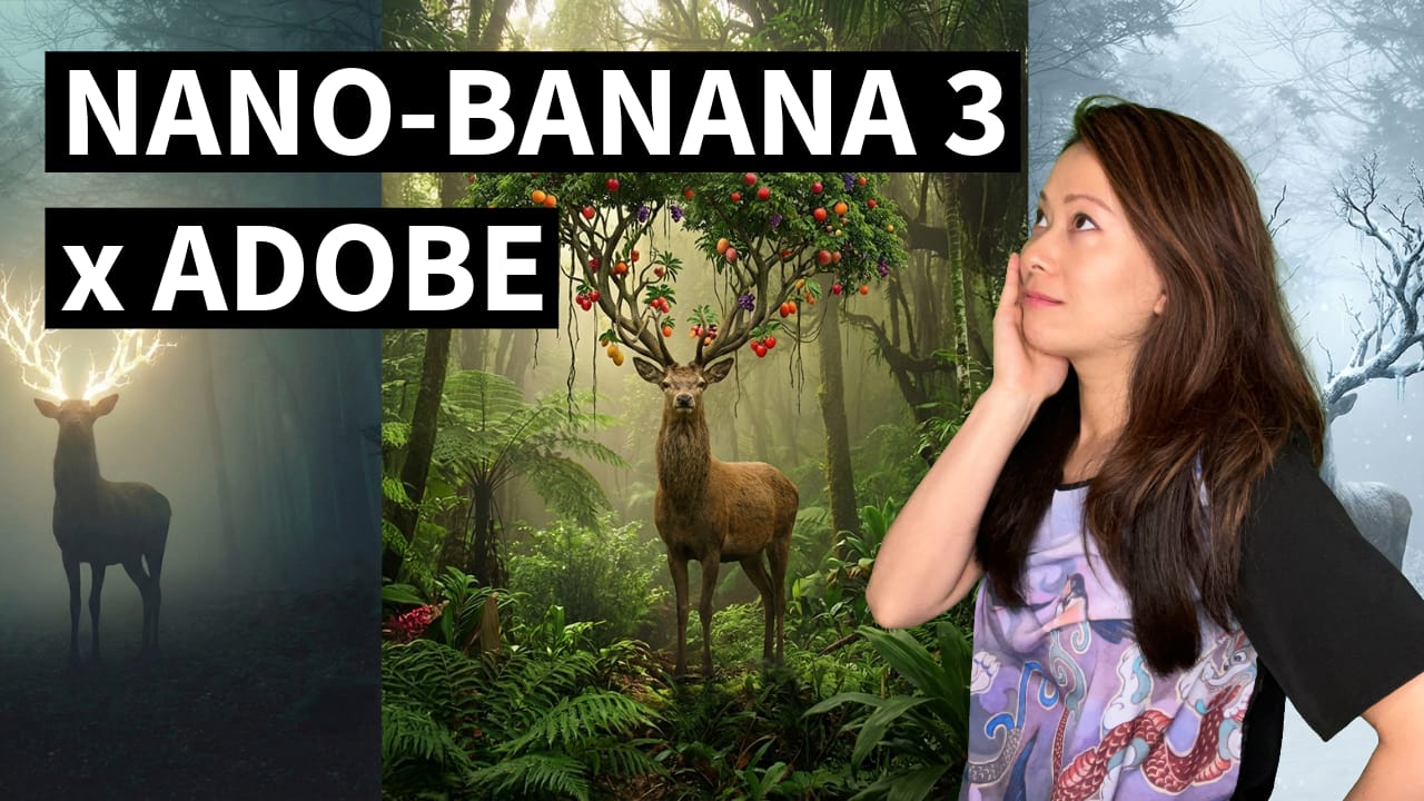 Google Gemini 3 (Nano Banana 3) in Adobe Firefly and Photoshop