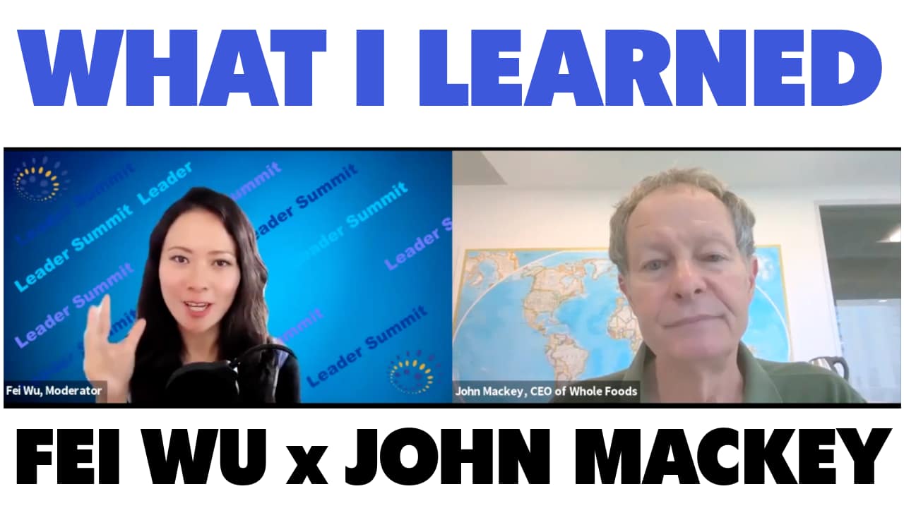 Fei Wu and John Mackey