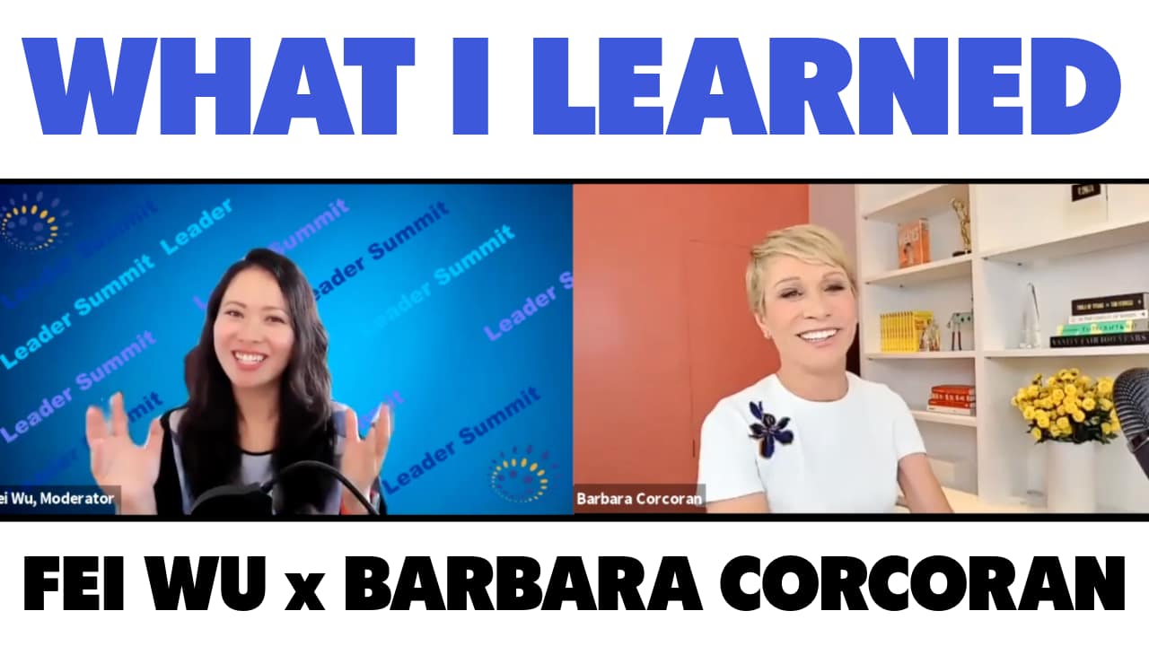 Fei Wu and Barbara Corcoran