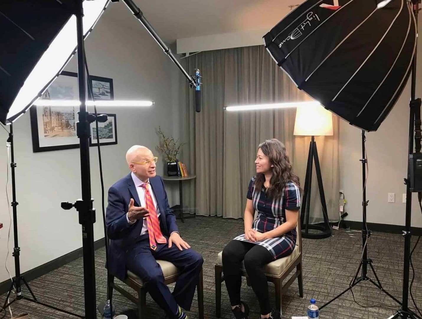 Fei Wu and Seth Godin