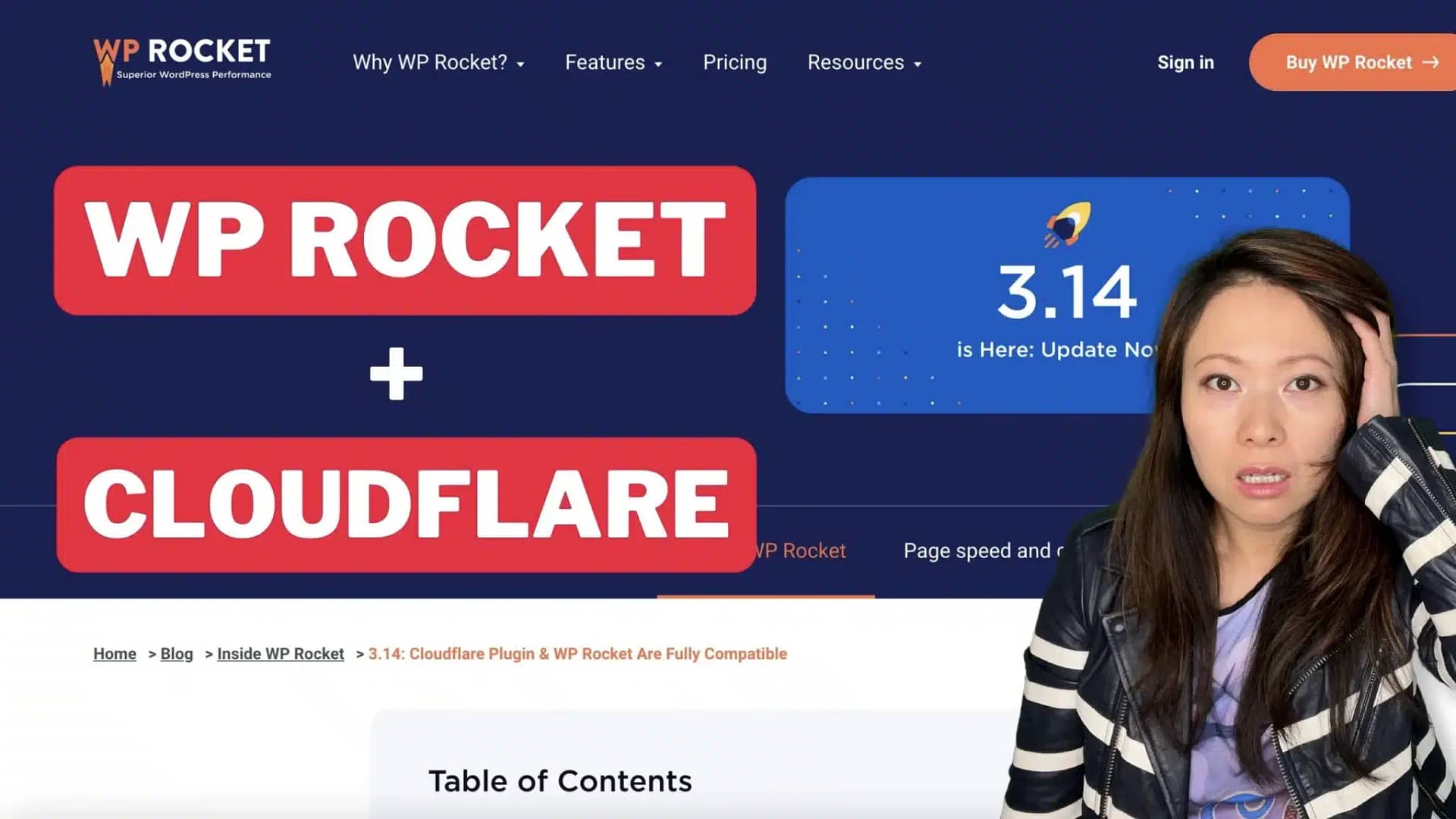 WP Rocket 3.14 Cloudflare integration