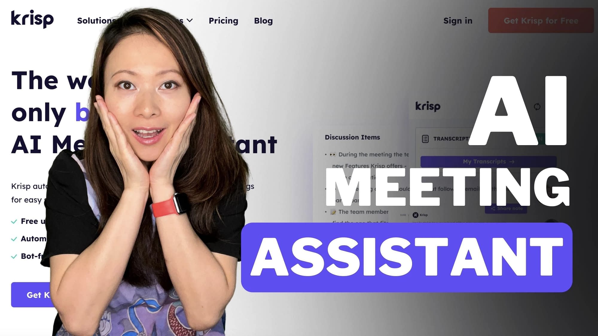 Krisp AI Meeting Assistant (2023)
