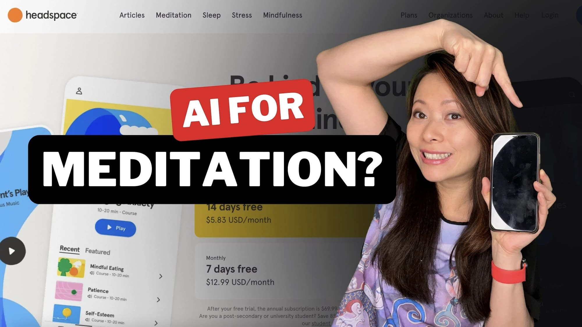 Best AI apps for Meditation in 2023