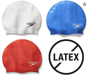 Swim Caps by Speed on Amazon