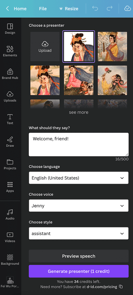 Canva in Mobile