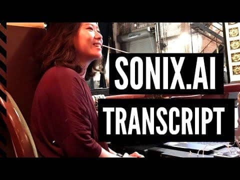 Sonix.ai audio transcription service
