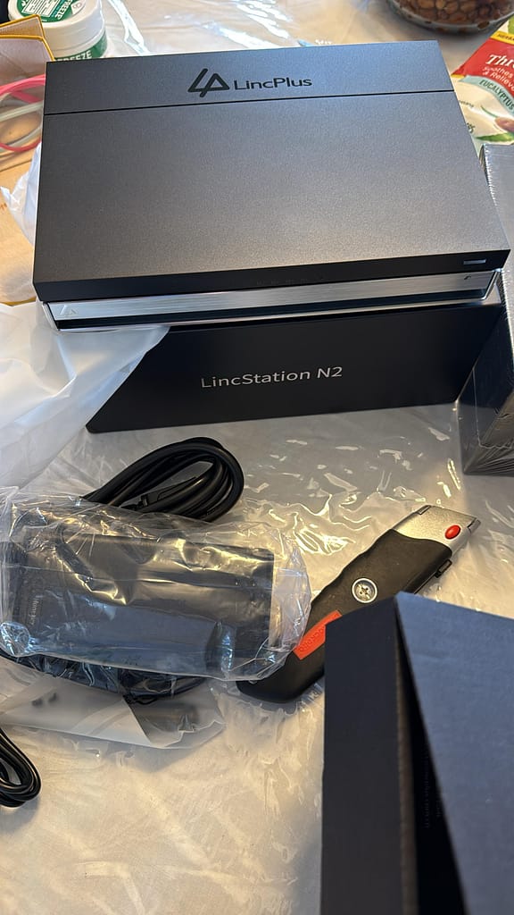 Feisworld Media installing the LincPlus N2 NAS/Station, the perfect solution for content creators.