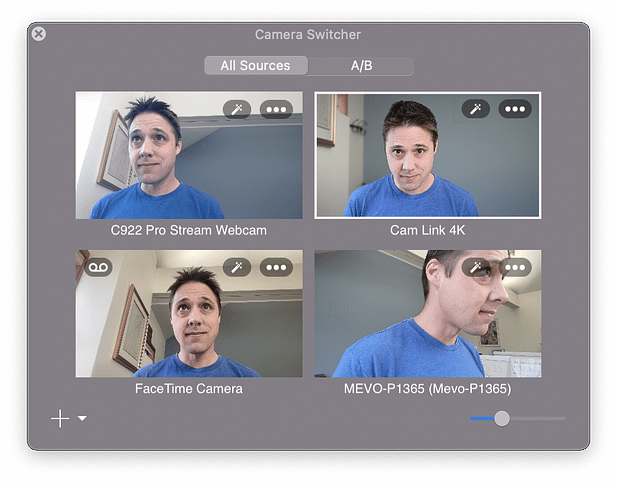Ecamm Camera Switcher