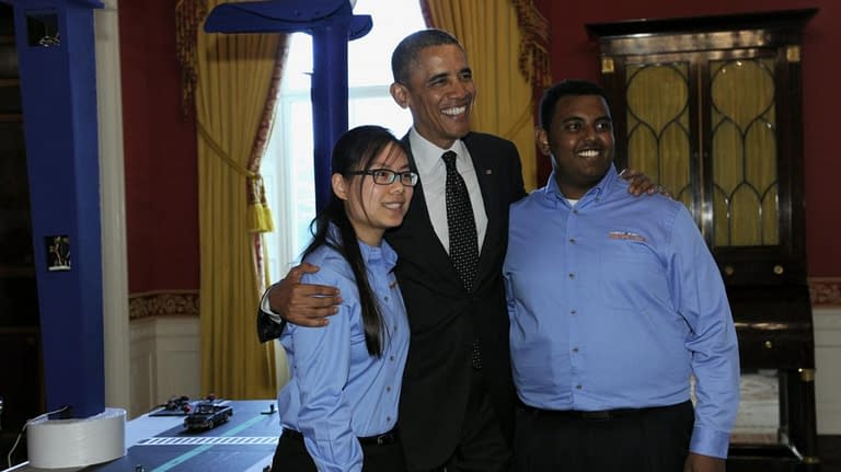 Karen Fan and Felege Gebru: A Journey From Newton North High School to the White House