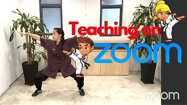 How to teach martial arts on Zoom