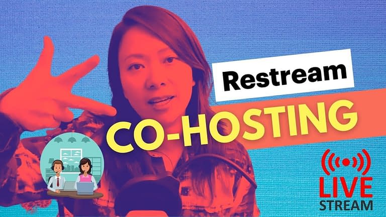 How to go live with a cohost (Restream Cohosting)