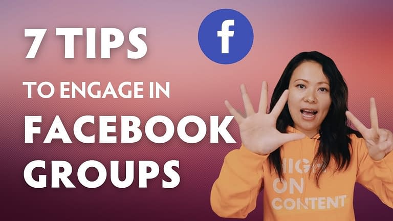 7 Tips to Engage in Facebook Groups